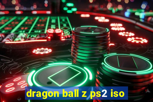 dragon ball z ps2 iso